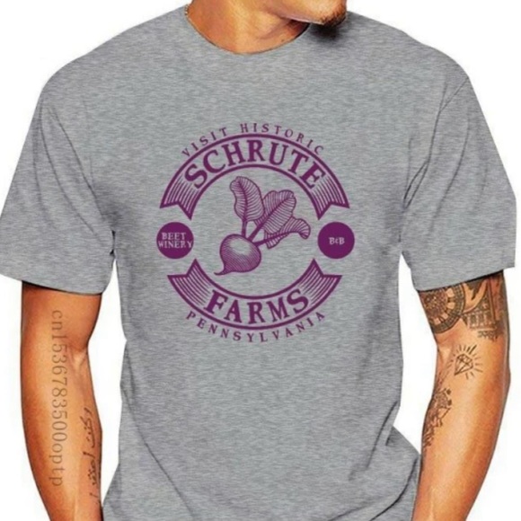 The Office Other - NWT The Office Shrute Farms gray tee